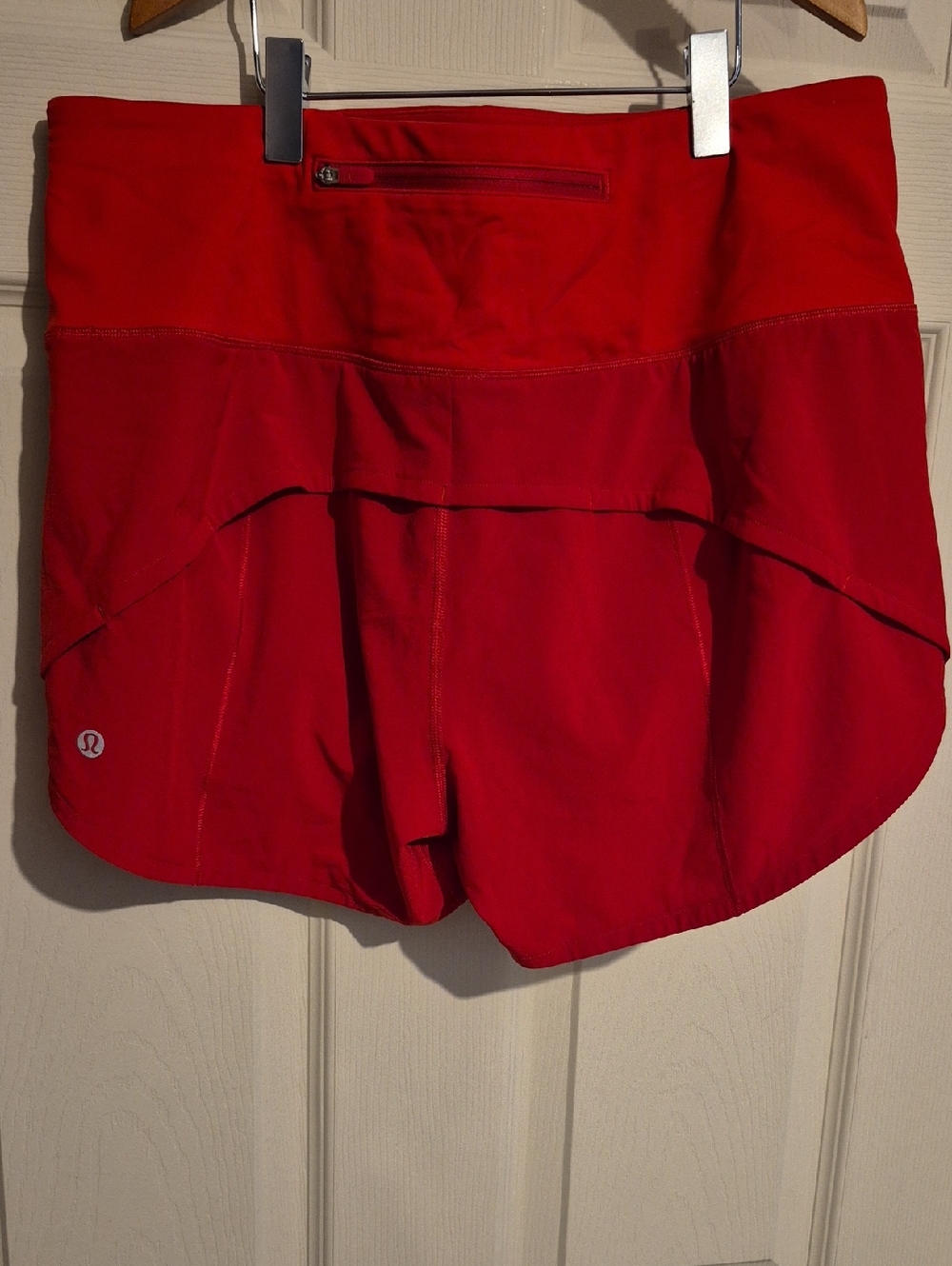 🍋 Lululemon Speed Up High-Rise Short 4" *Long Red Size 8